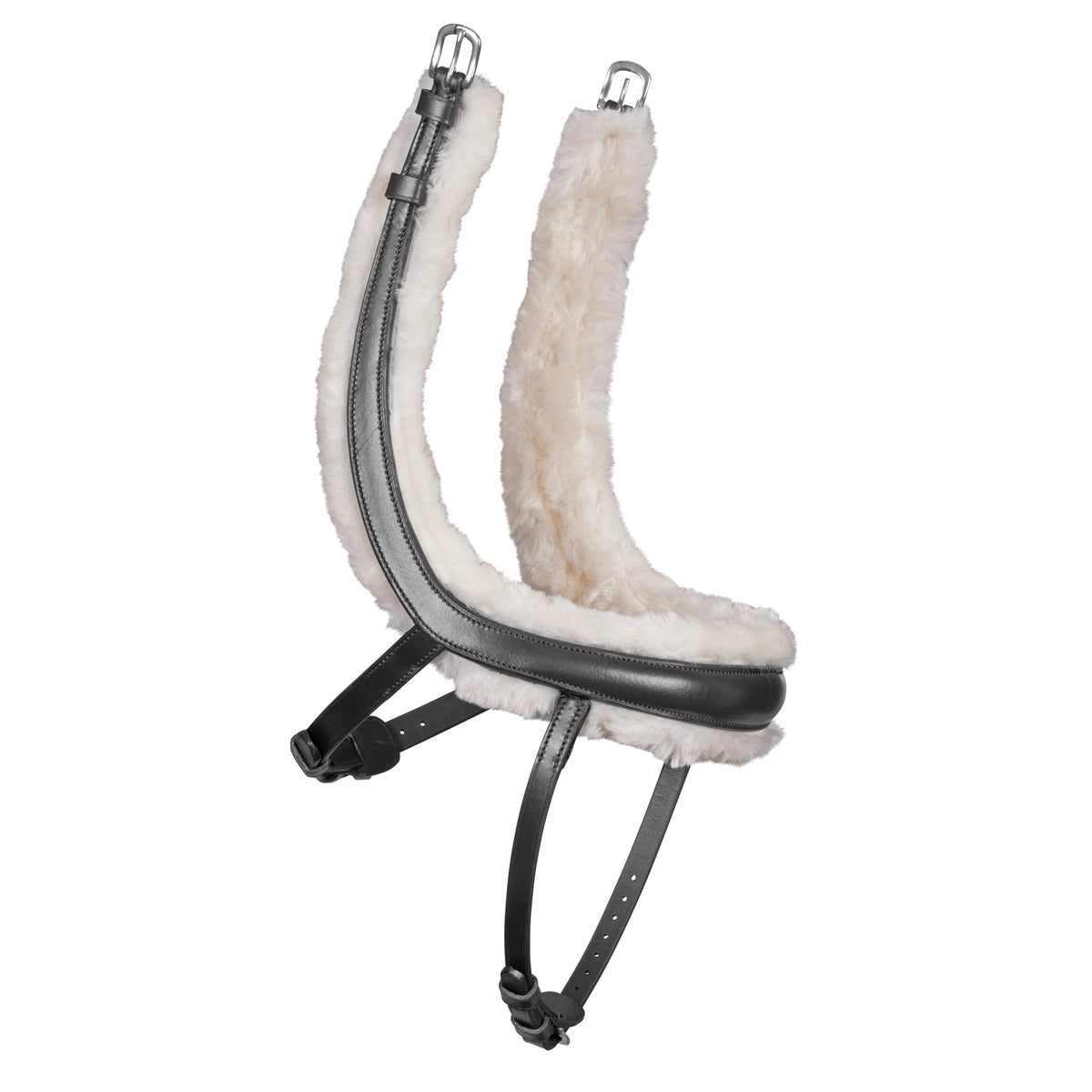 Velociti RAPIDA Rolled Fleece Lined Cavesson Noseband - Nags Essentials