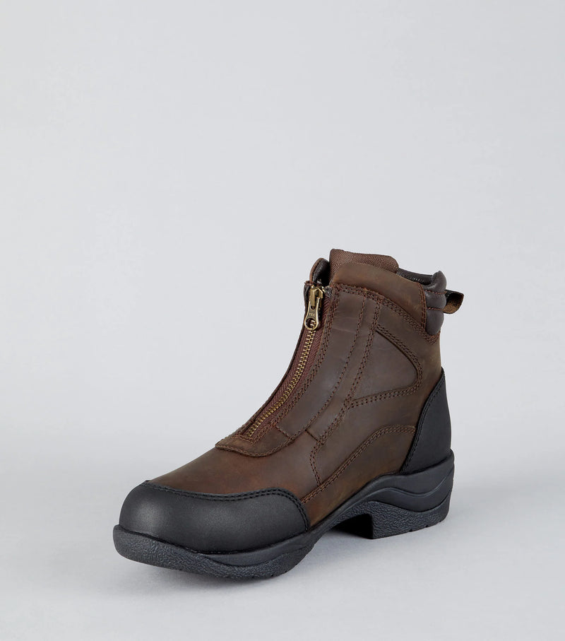 Premier Equine Vinci Waterproof Zip Front Boot - Brown