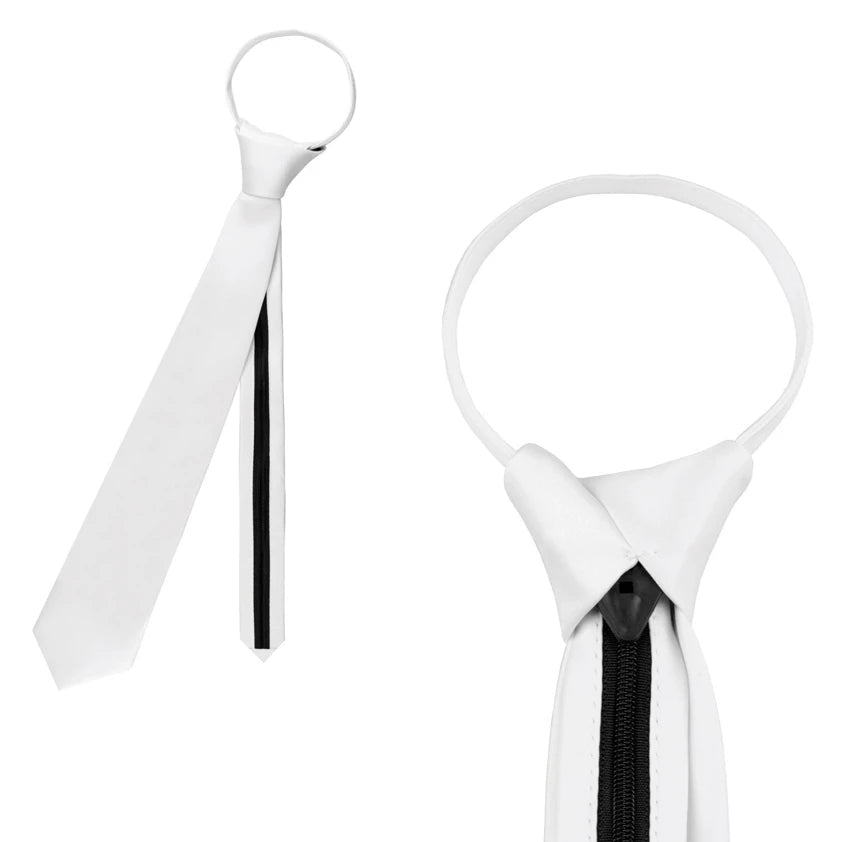White Competition Zip Tie - Nags Essentials