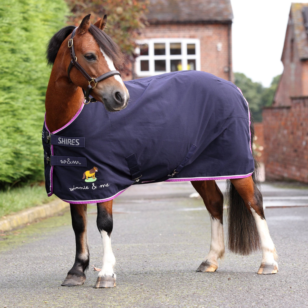 Winnie &amp; Me Stable Sheet - Navy - Nags Essentials