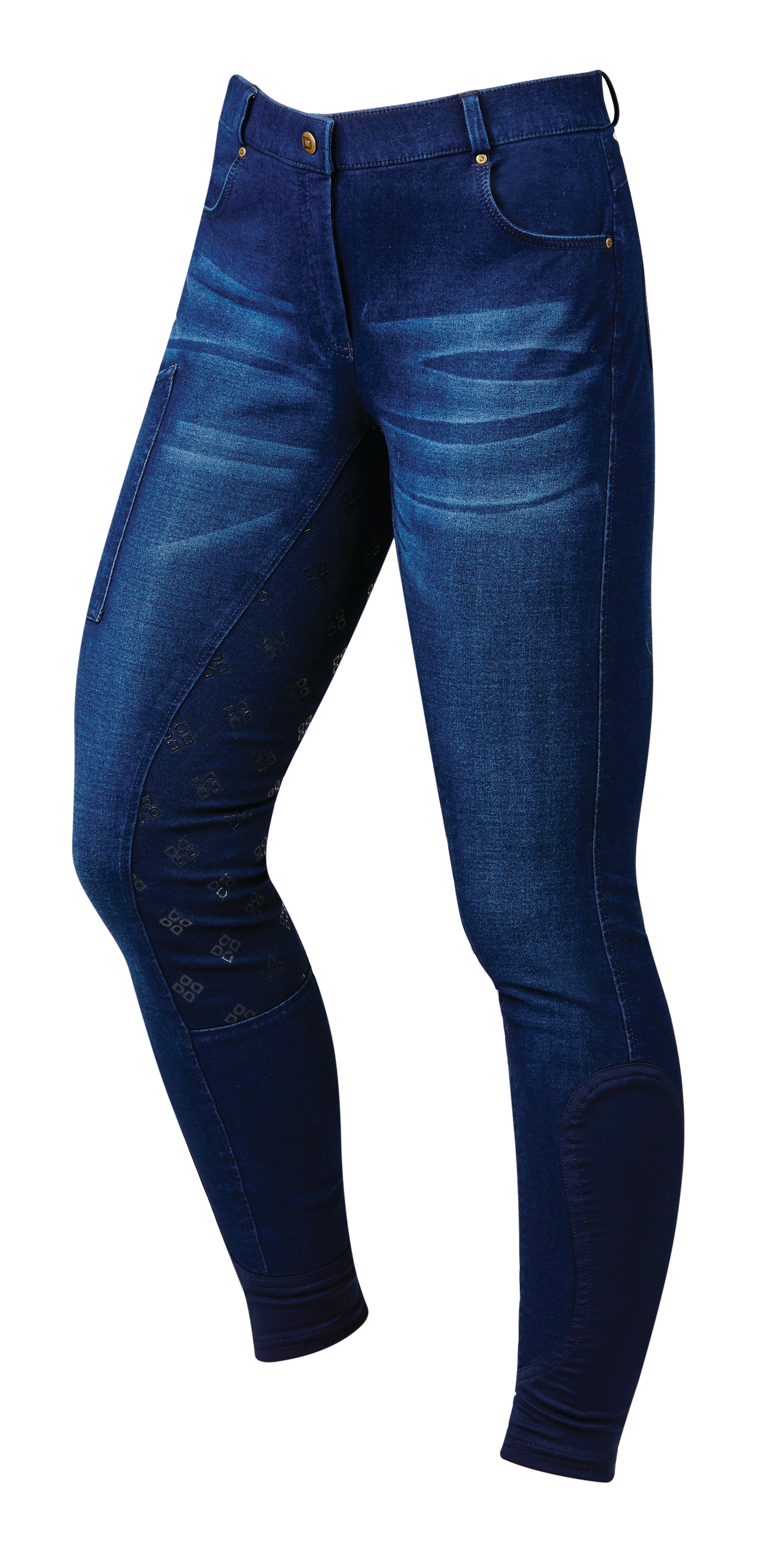 Dublin Shona Full Silicone Seat Denim Breeches - Nags Essentials