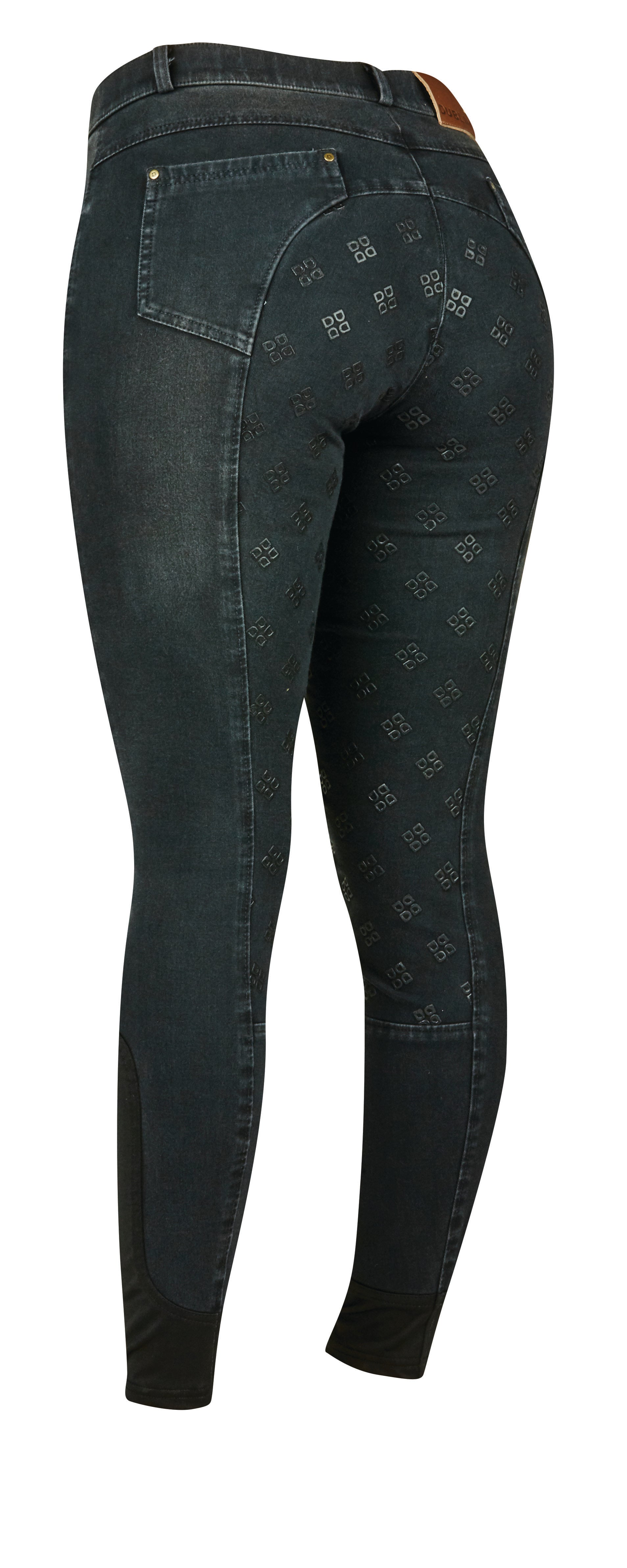 Dublin Shona Full Silicone Seat Denim Breeches - Nags Essentials