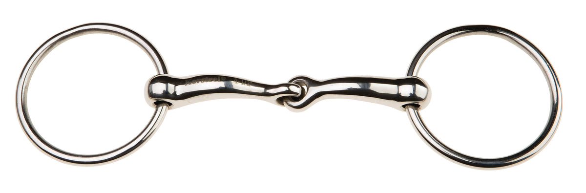 Korsteel Jointed Loose Ring Snaffle - Nags Essentials