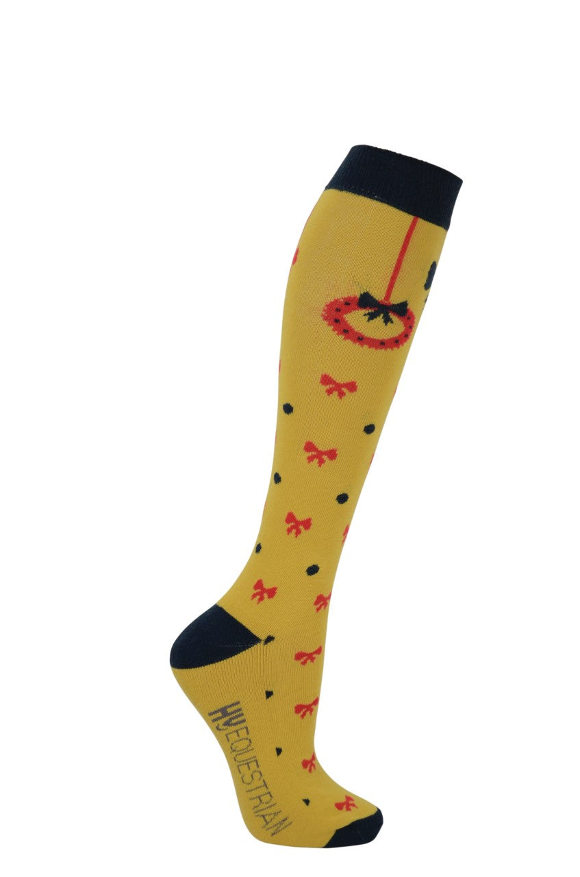 Christmas Decorations Socks (Pack of 3)