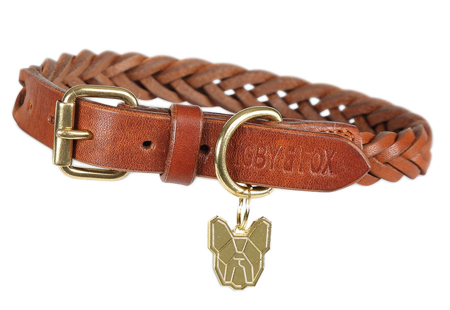 Digby & Fox Plaited Dog Collar - Nags Essentials