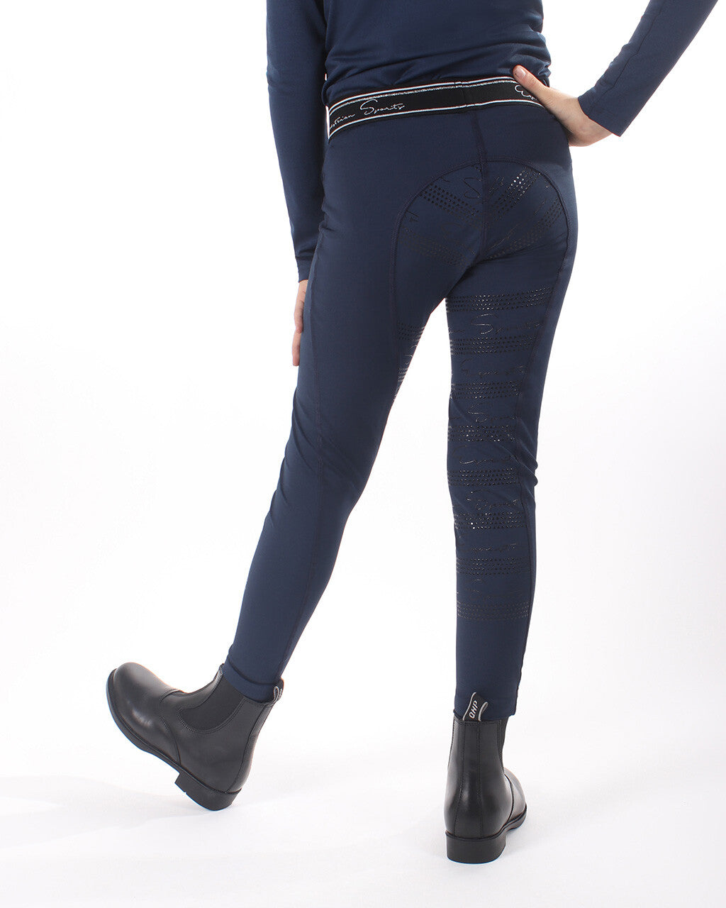 Eden Junior anti-slip full seat Riding tights - Nags Essentials