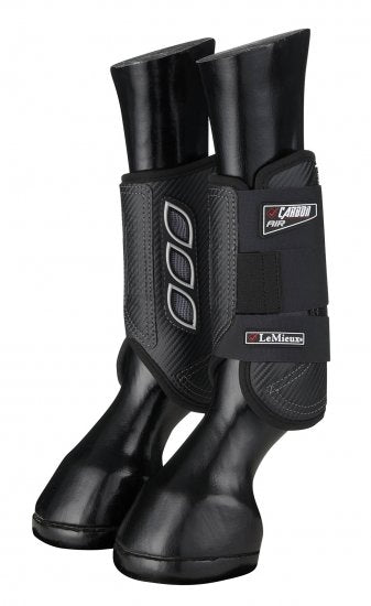 LeMieux Carbon Air XC Boots Front - Nags Essentials