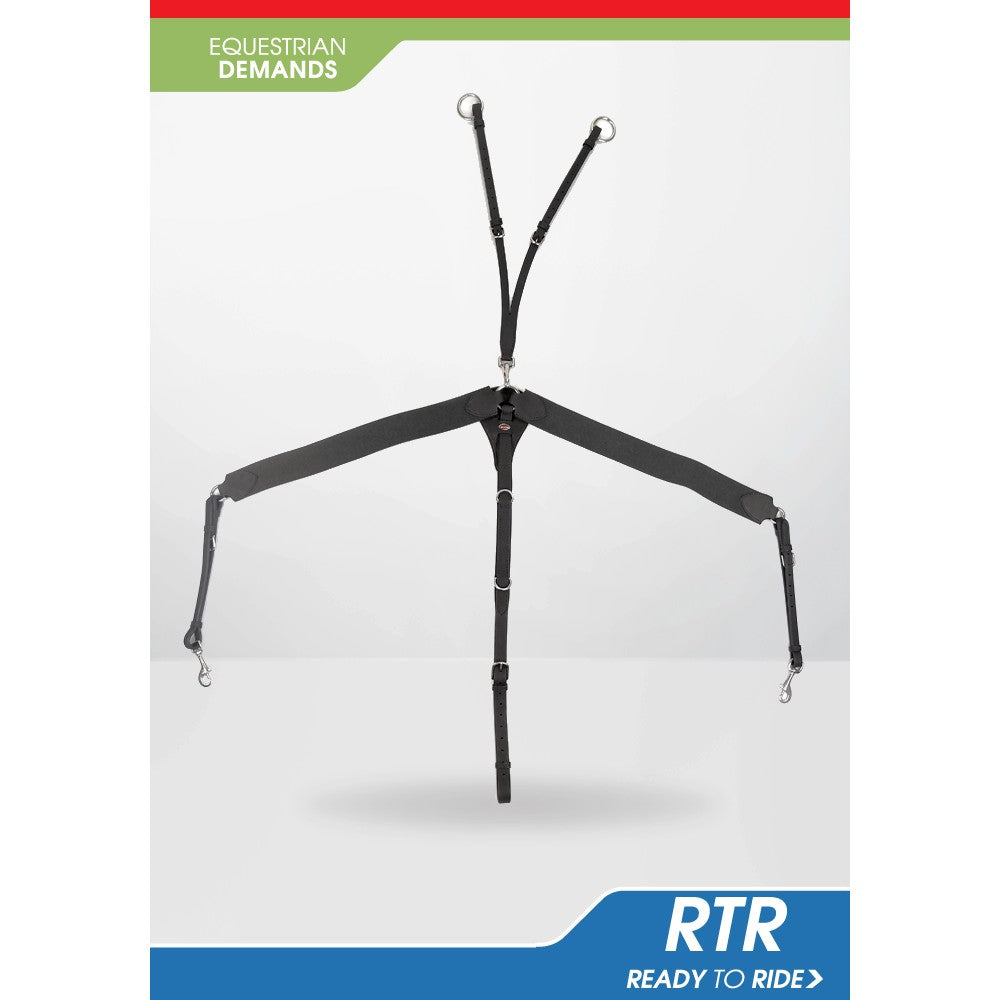 John Whitaker Ready To Ride Elasticated Breast Plate - Nags Essentials