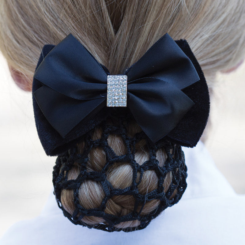 Equetech Dressage Crystal Bow And Net - Nags Essentials