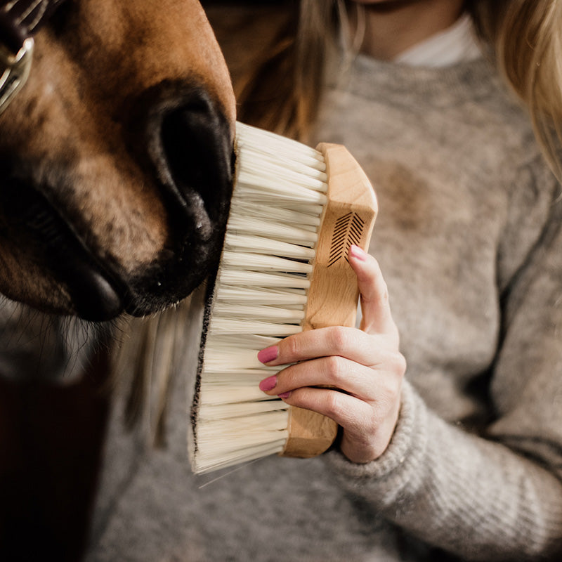 Kentucky Grooming Deluxe Body Brush Middle Soft - Nags Essentials