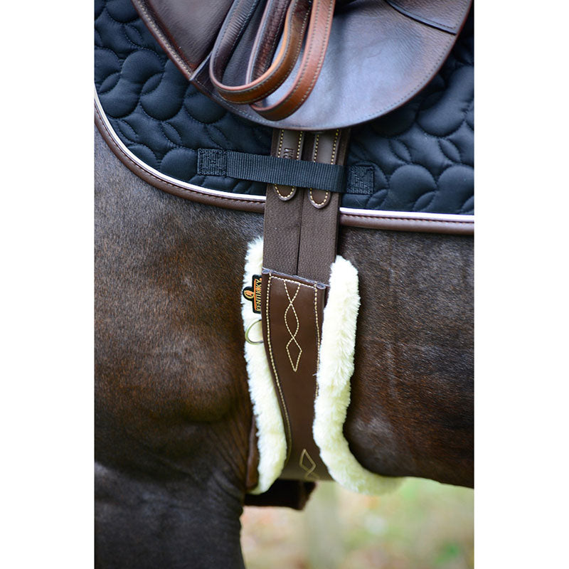 Kentucky Sheepskin Anatomic Leather Girth - Nags Essentials
