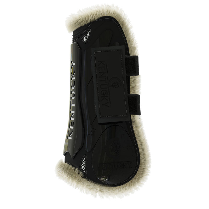 Kentucky Vegan Sheepskin Velcro Tendon Boots