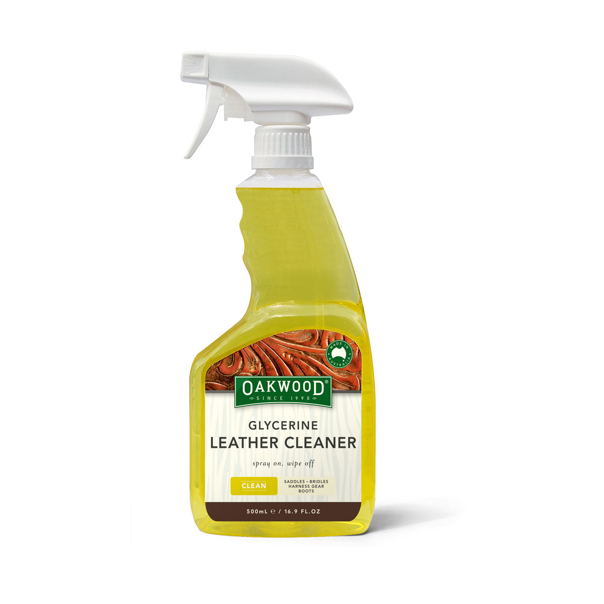 Oakwood Glycerine Leather Cleaner Spray - Nags Essentials