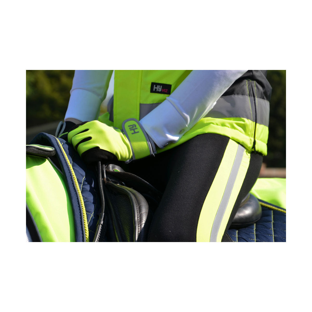 Hy5 Reflector Riding Gloves - Nags Essentials