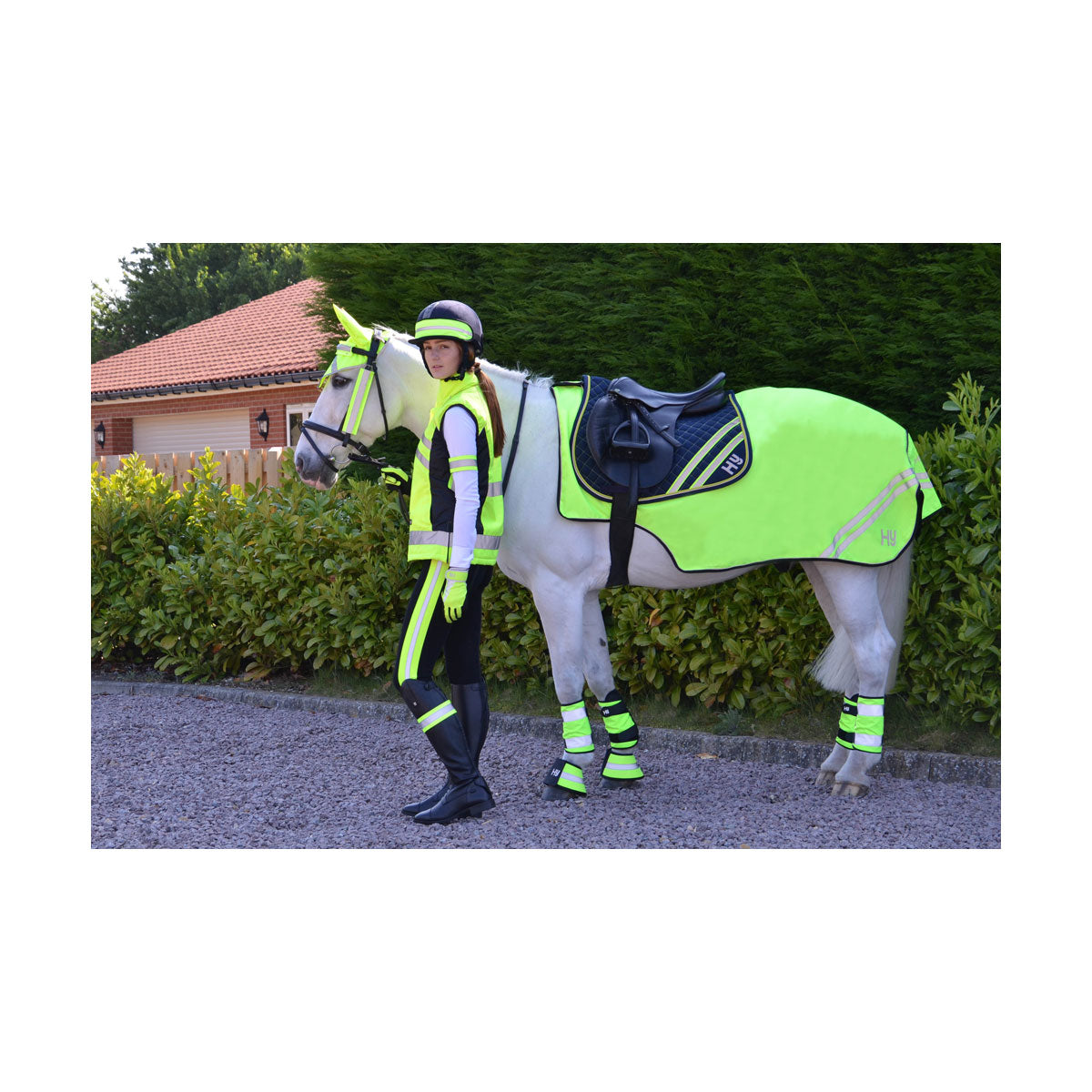 HyVIZ Reflector Mesh Exercise Sheet - Nags Essentials