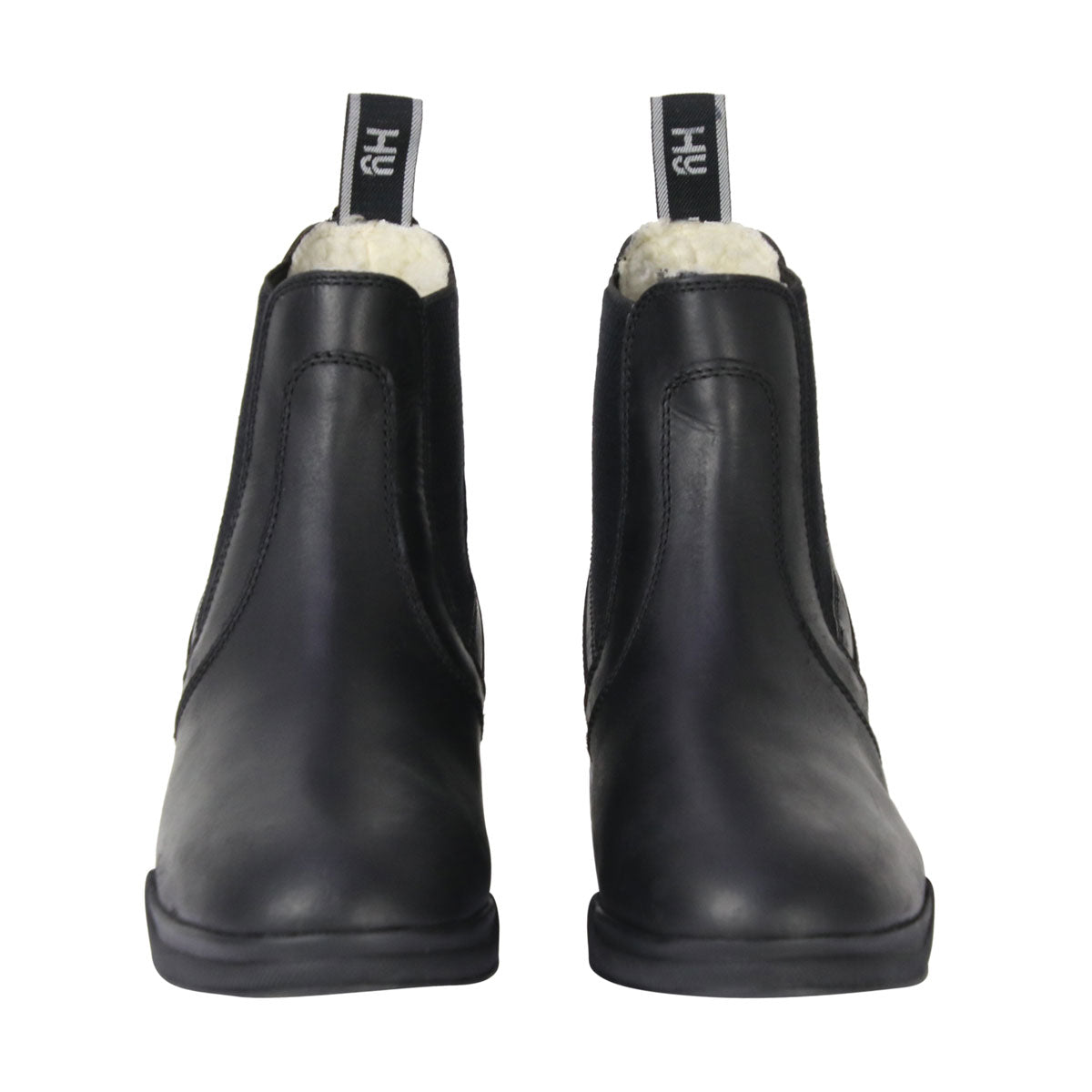 Hy Equestrian Fleece Lined Wax Leather Jodhpur Boot - Nags Essentials