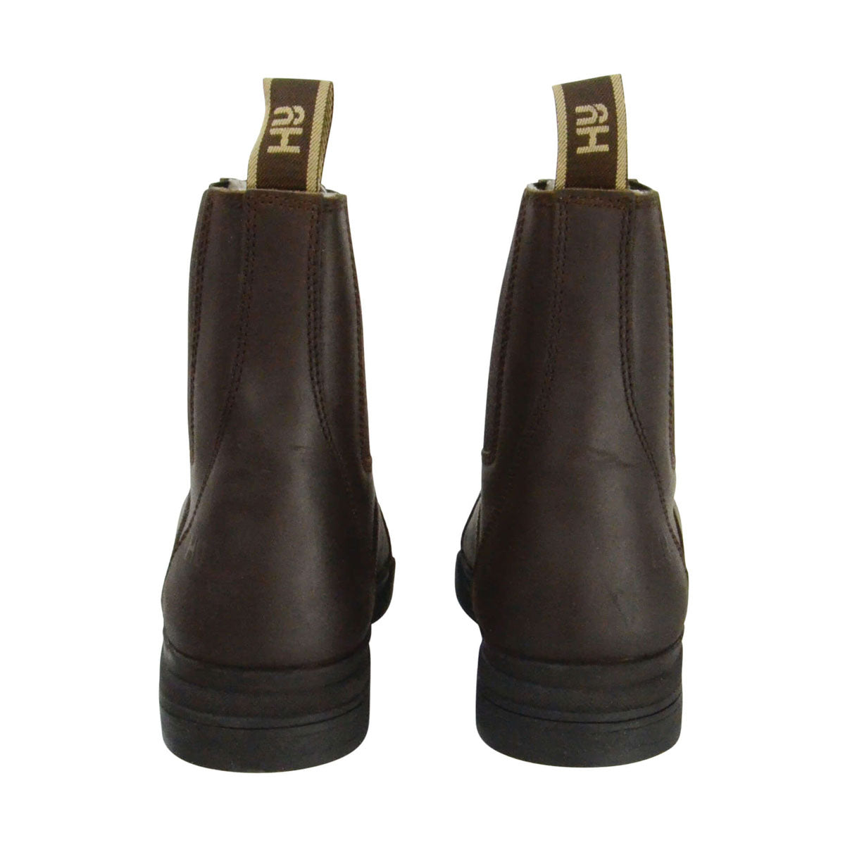 HyLAND Fleece Lined Wax Leather Zip Jodhpur Boot - Nags Essentials