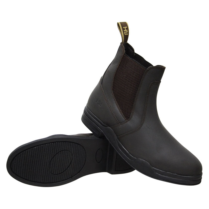 Hy Equestrian Wax Leather Jodhpur Boot - Adult