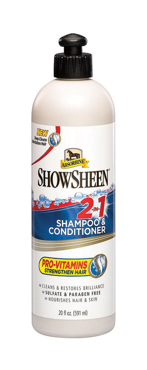 Absorbine Showsheen 2-in-1 Shampoo &amp; Conditioner - Nags Essentials