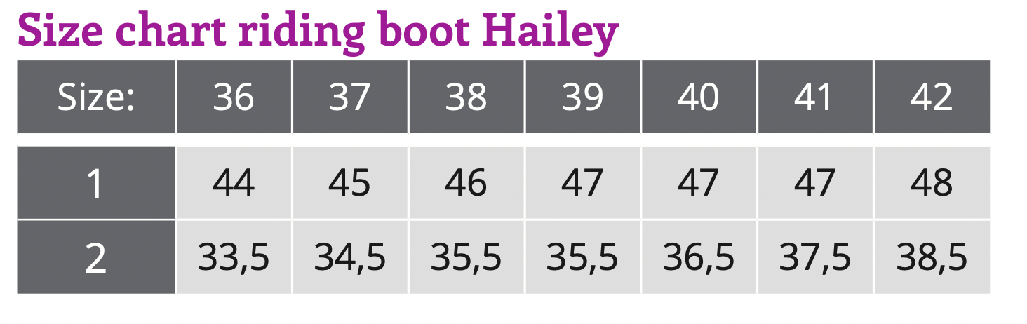 Hailey Riding Boot Adult