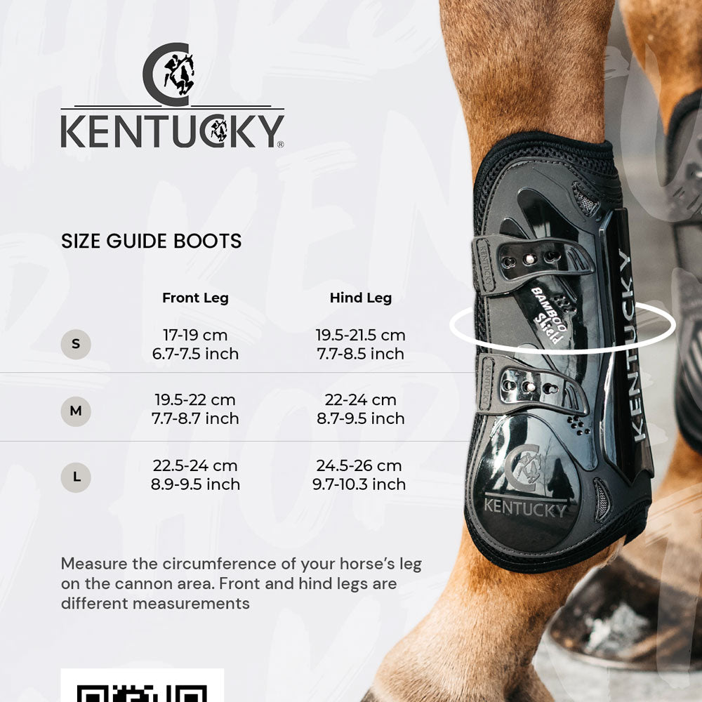 Kentucky Vegan Sheepskin Velcro Tendon Boots