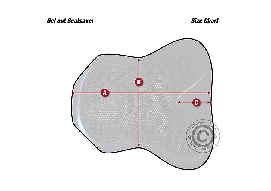 Acavallo Gel Out Seat Saver - Nags Essentials