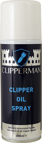 Clipperman Clipper Oil Spray x 200ml - Nags Essentials