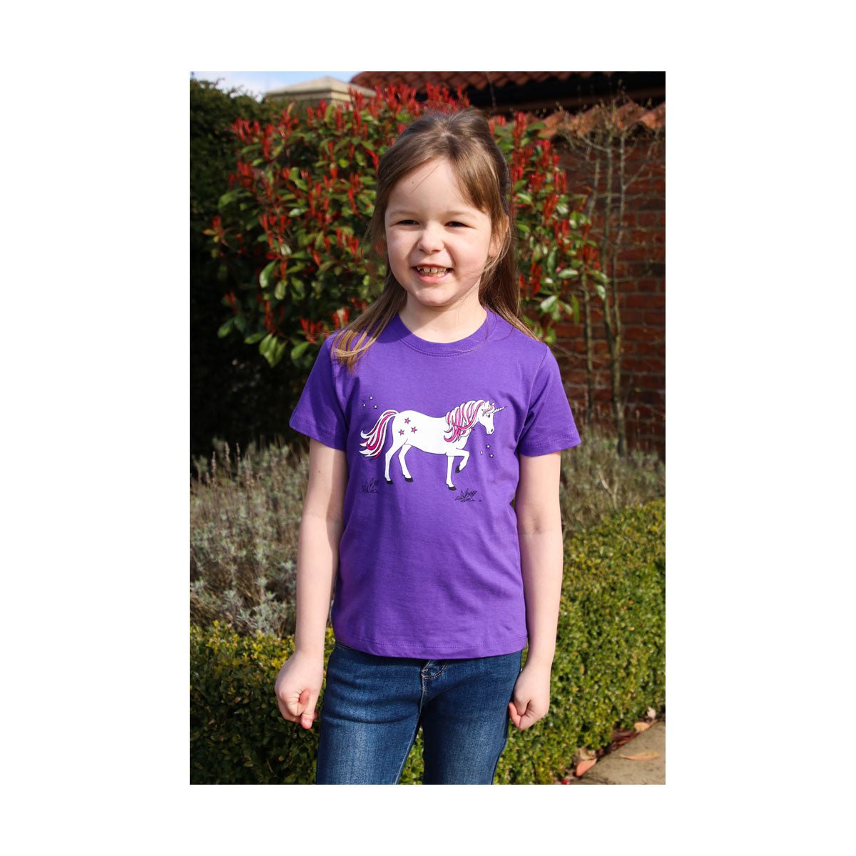 Dancing Unicorn Childs Tee - Nags Essentials