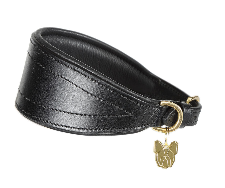 Digby &amp; Fox Padded Greyhound Collar - Nags Essentials