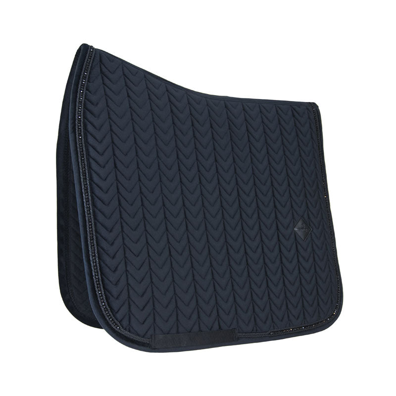 Kentucky Horsewear Velvet Saddle Pad Pearls Dressage - Nags Essentials