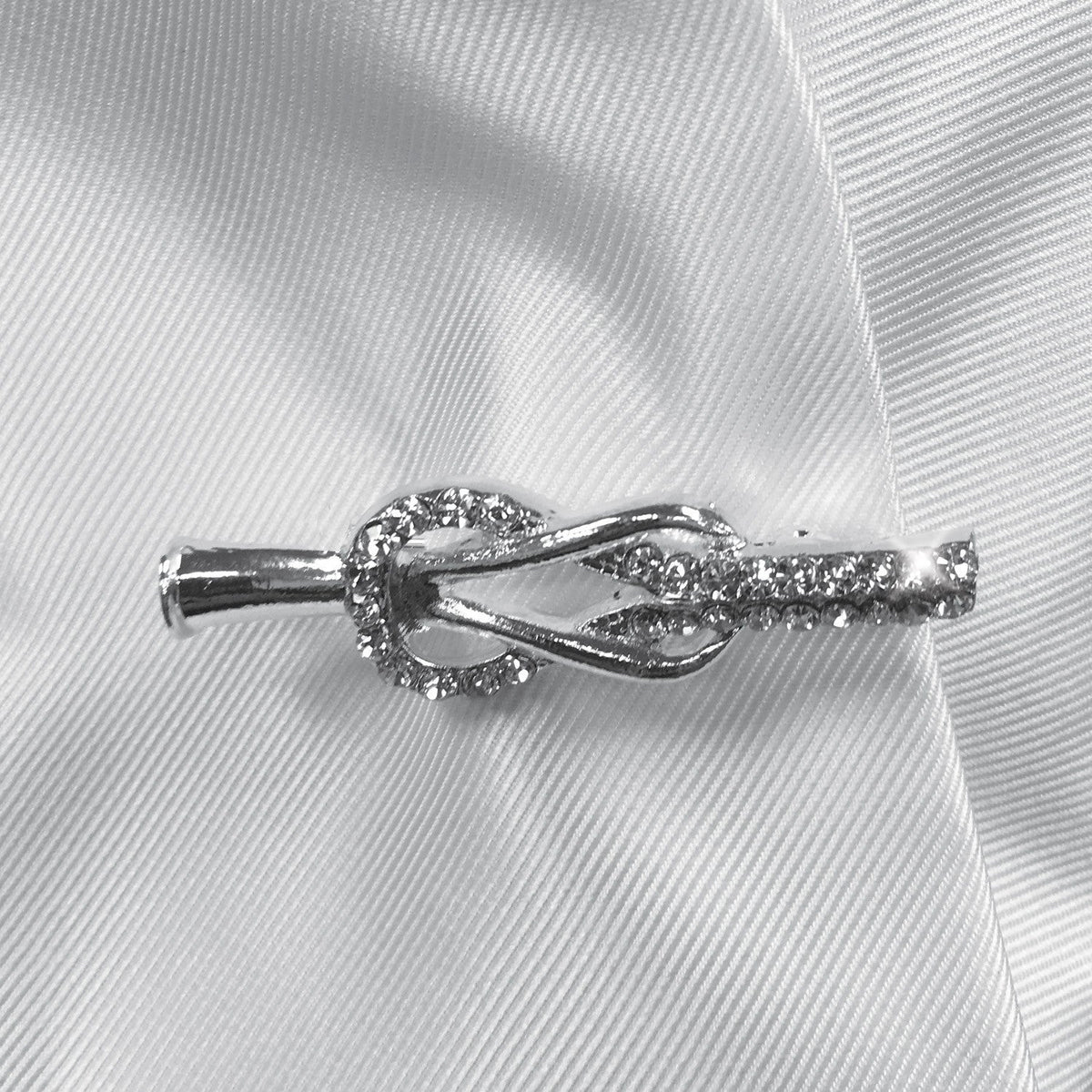 Equetech Locket Stock Pin - Silver - Nags Essentials