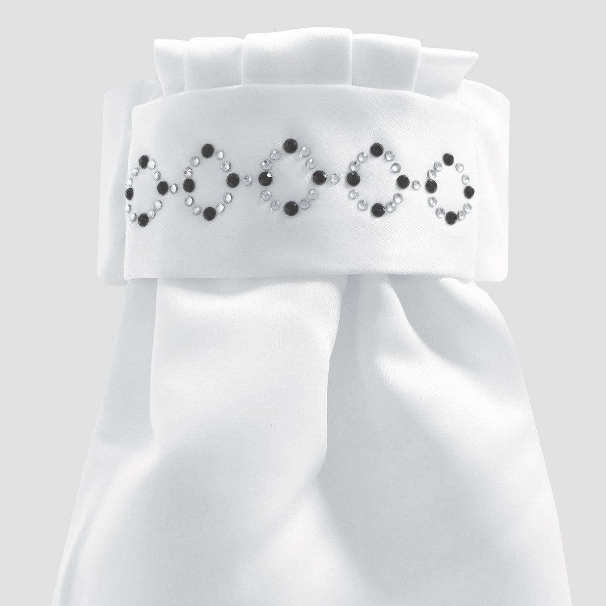 Equetech Zodiac Deluxe Ready - Tied Stock - White - Nags Essentials