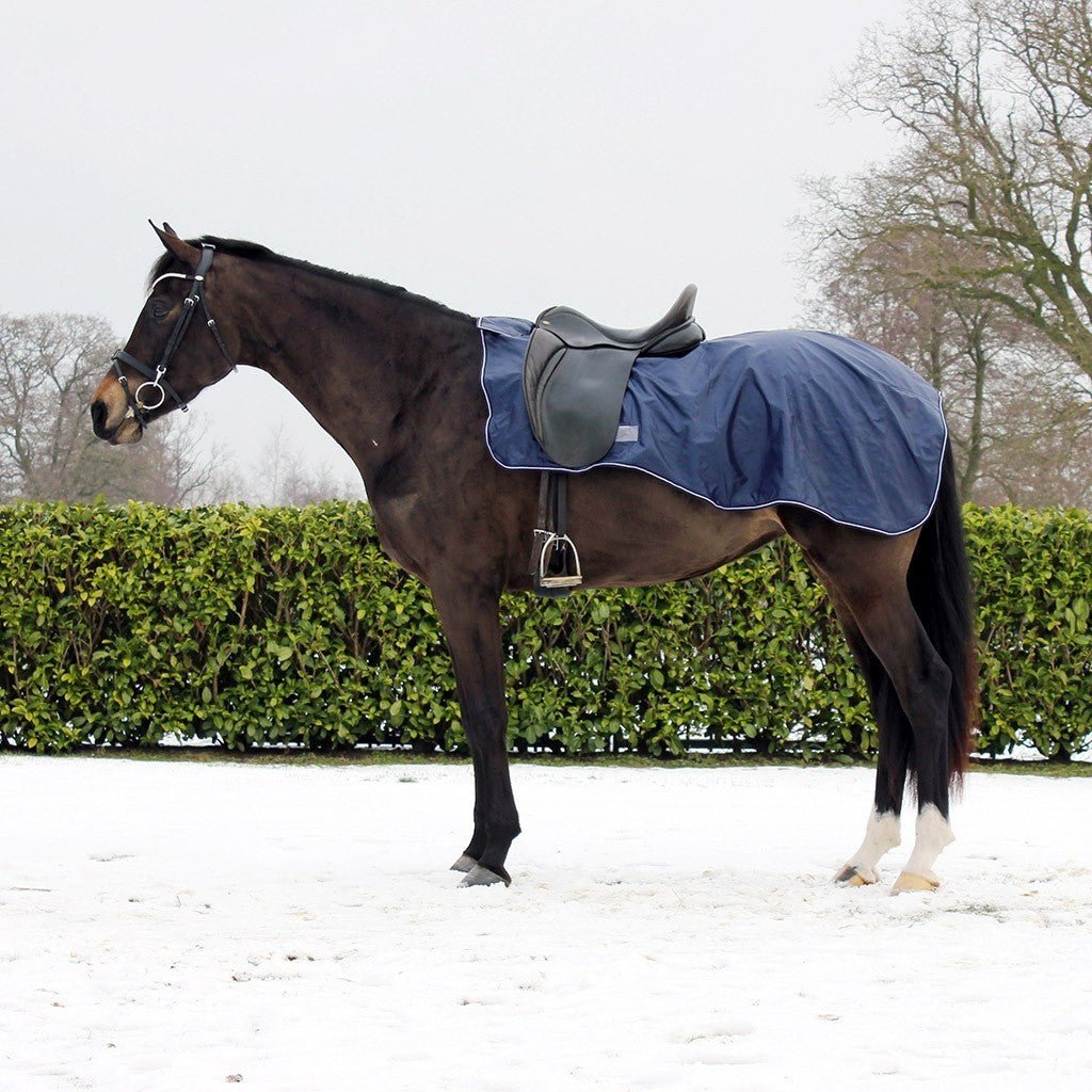 Exercise sheet 420D with fleece lining - Navy - Nags Essentials