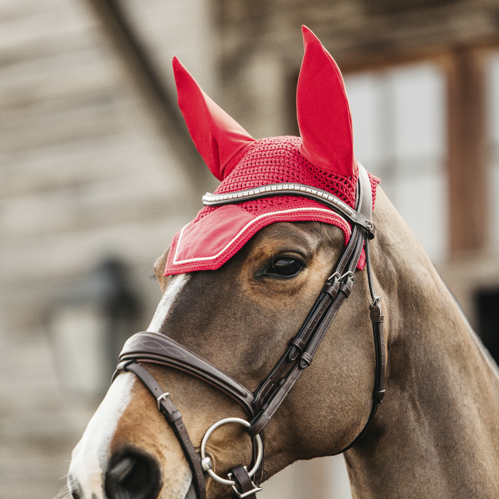 Kentucky Horsewesr Fly Veil Wellington Velvet - Nags Essentials