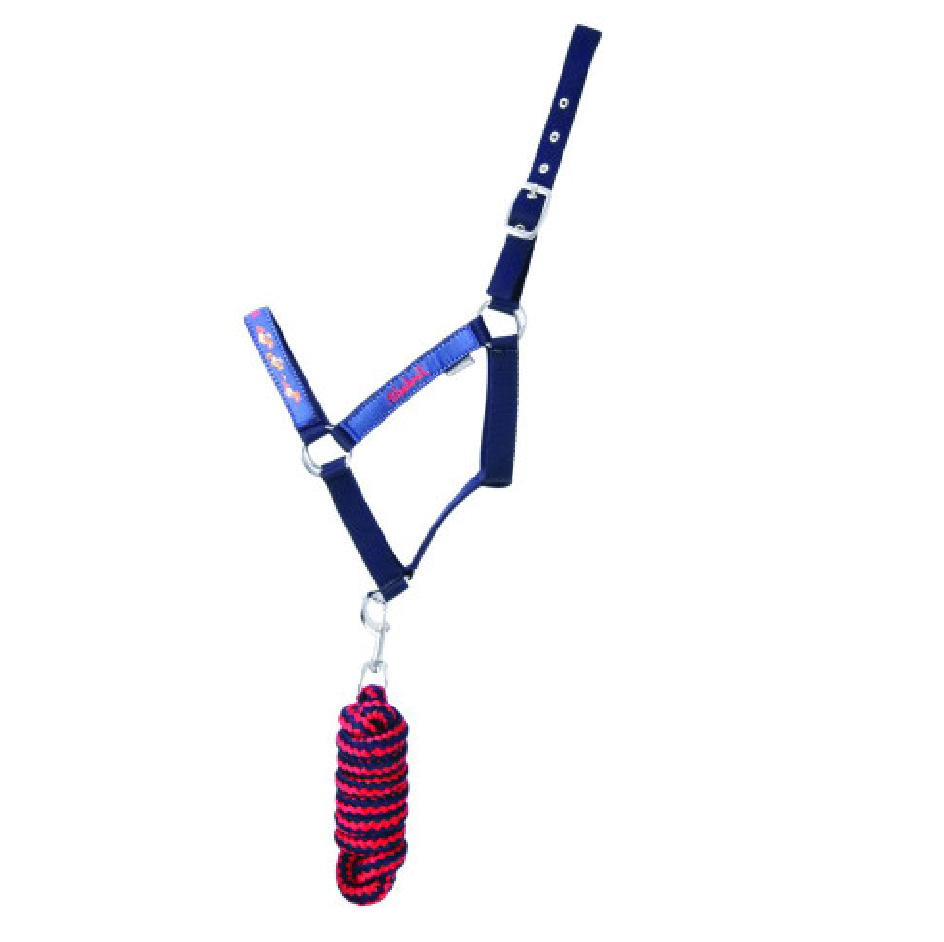 Hy Equestrian Thelwell Collection Head Collar and Lead Rope - Nags Essentials