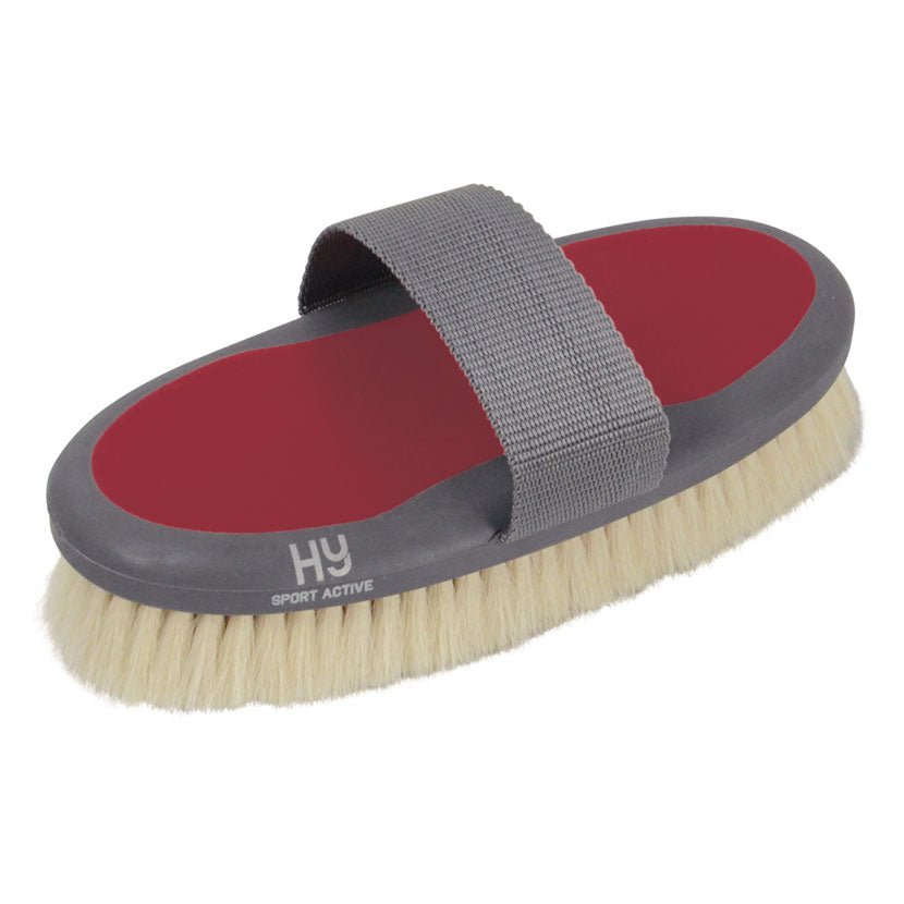 Hy Sport Active Goat Hair Body Brush - Nags Essentials
