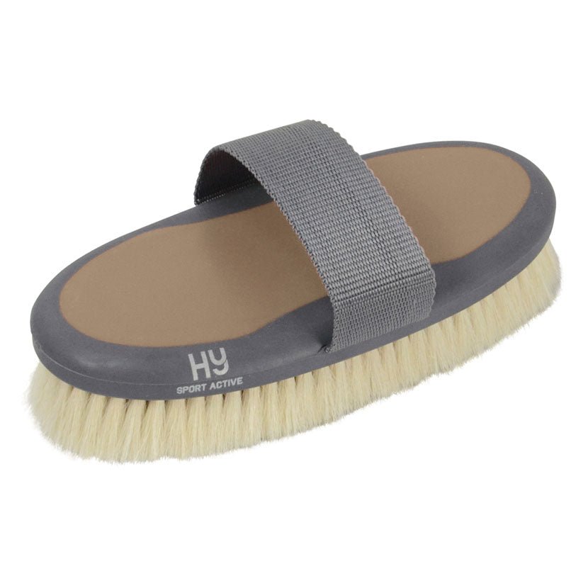 Hy Sport Active Goat Hair Body Brush - Nags Essentials