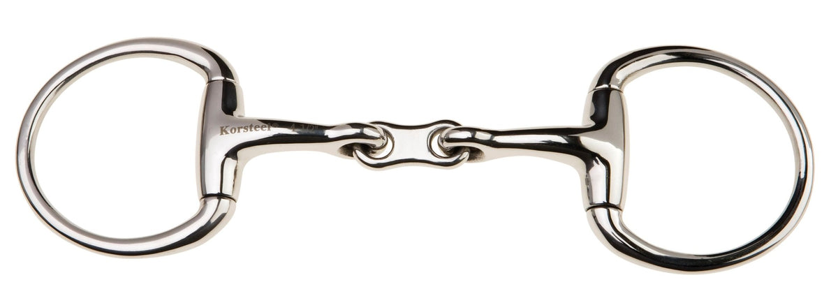 JP Korsteel French Link Eggbutt Snaffle - Nags Essentials
