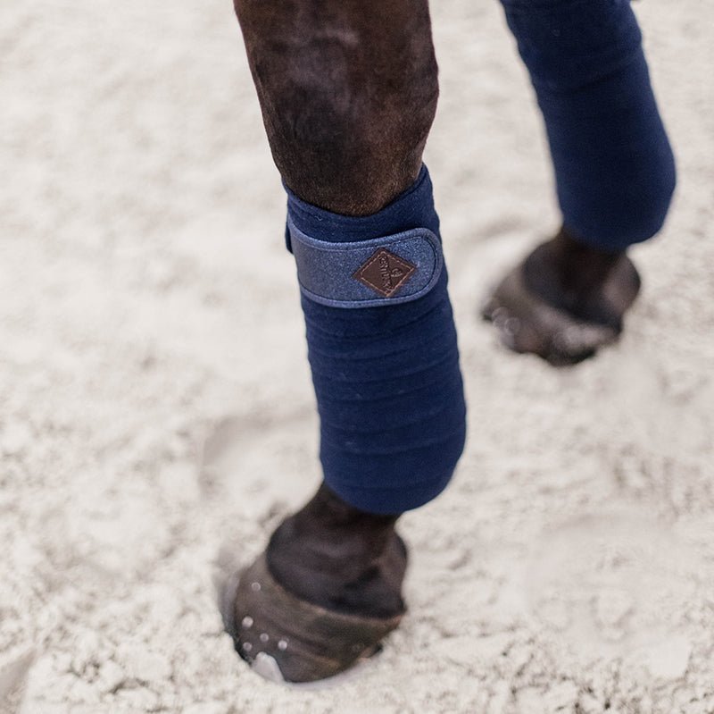 Kentucky Polar Fleece Glitter Exercise Bandages - Nags Essentials
