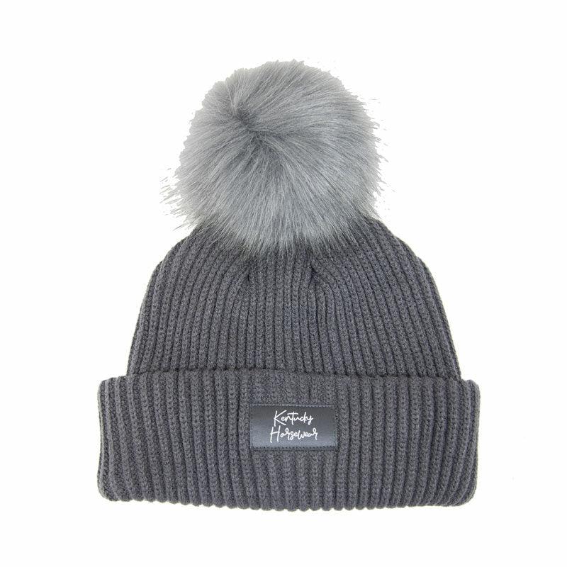 Kentucky PomPom Beanie Hat - Nags Essentials