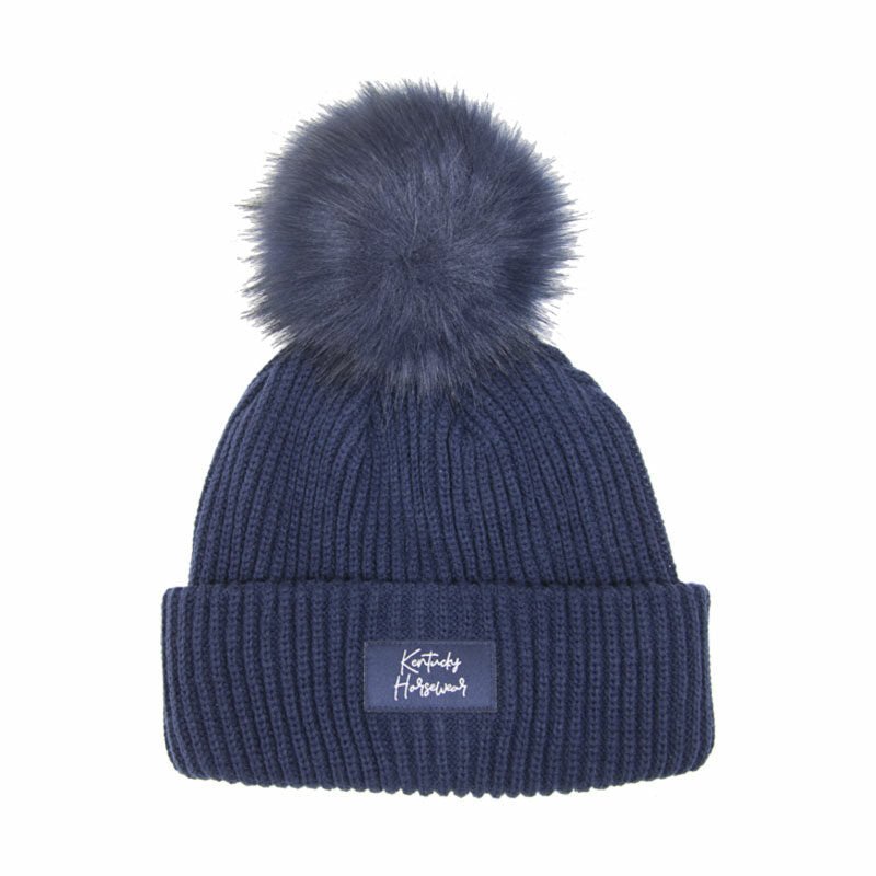 Kentucky PomPom Beanie Hat - Nags Essentials