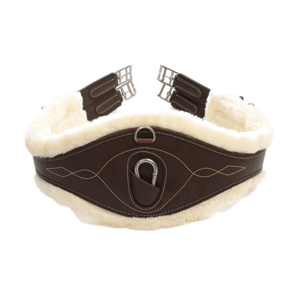 Kentucky Sheepskin Anatomic Leather Girth - Nags Essentials