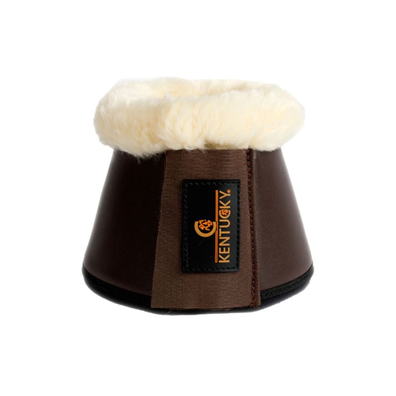 Kentucky Sheepskin Leather Over Reach Boots - Nags Essentials