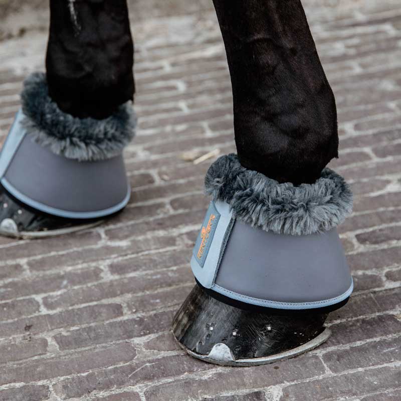 Kentucky Sheepskin Leather Over Reach Boots - Nags Essentials
