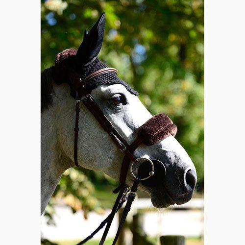 Kentucky Sheepskin Noseband Cover - Nags Essentials
