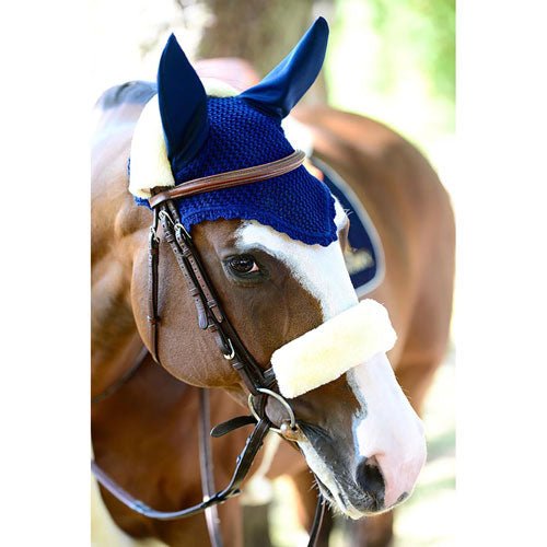 Kentucky Sheepskin Noseband Cover - Nags Essentials