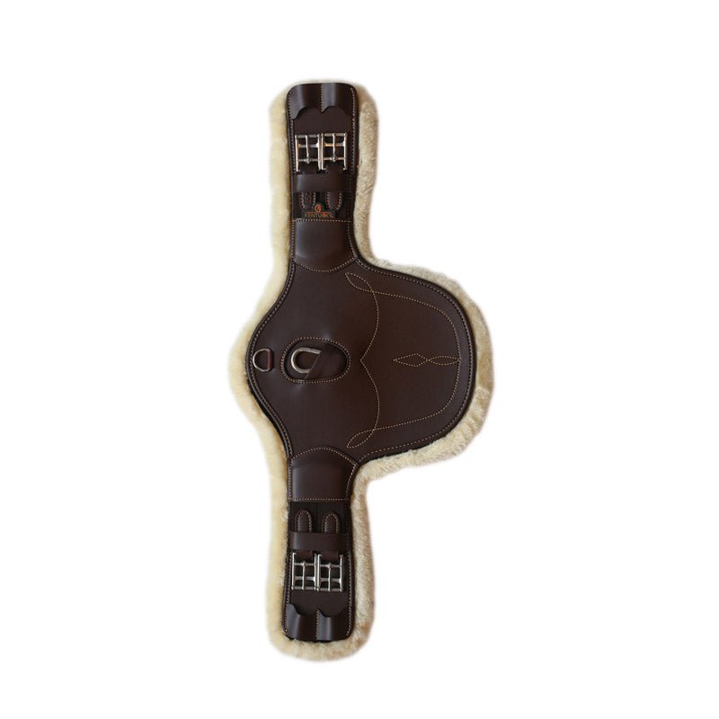 Kentucky Short Sheepskin Stud Girth - Brown - Nags Essentials