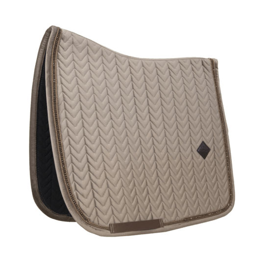 Kentucky Velvet Saddle Pad Pearls Dressage - Nags Essentials