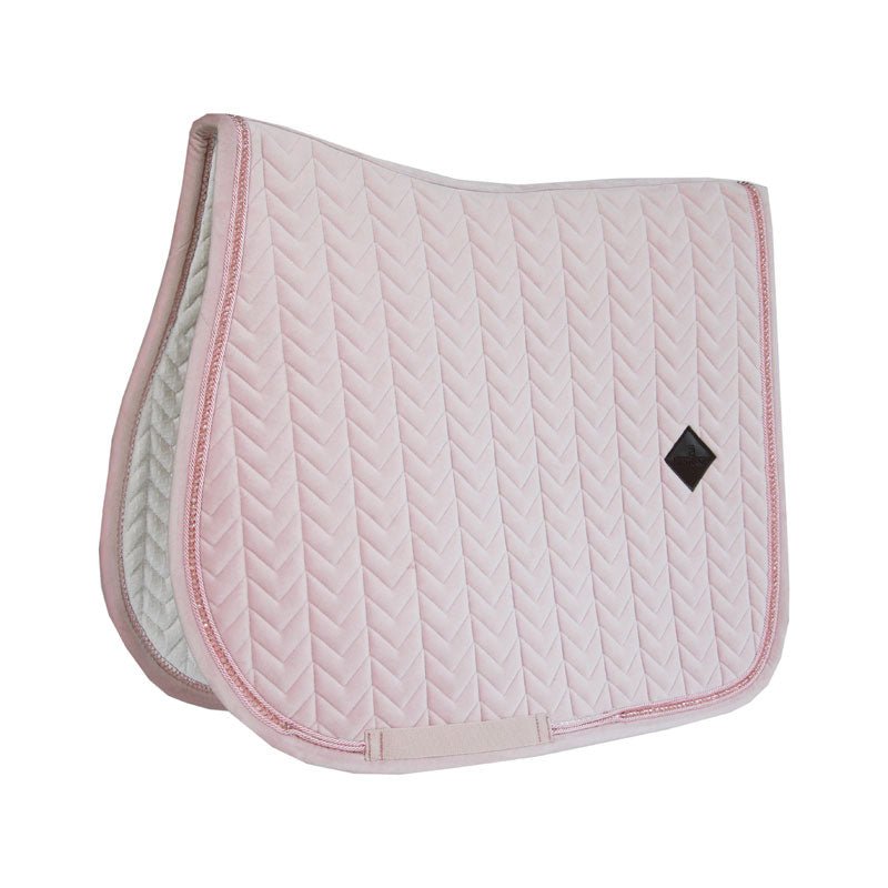 Kentucky Velvet Saddle Pad With Pearls Jumping - Nags Essentials