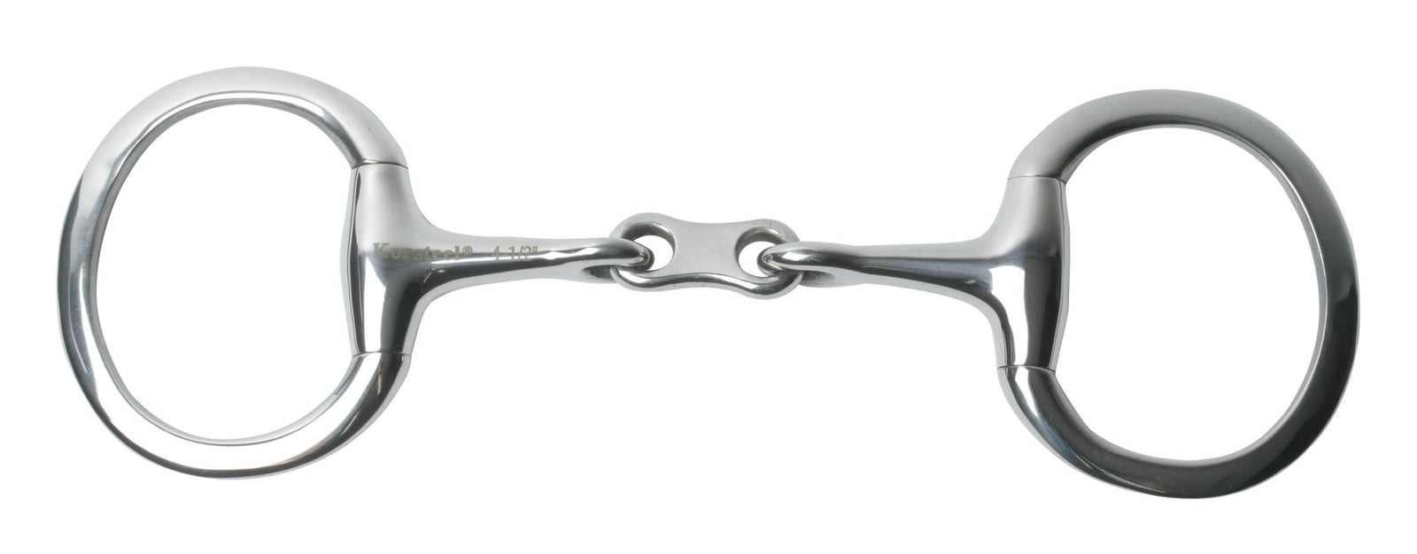 Korsteel Stainless Steel French Link Eggbutt Snaffle Bit - Nags Essentials